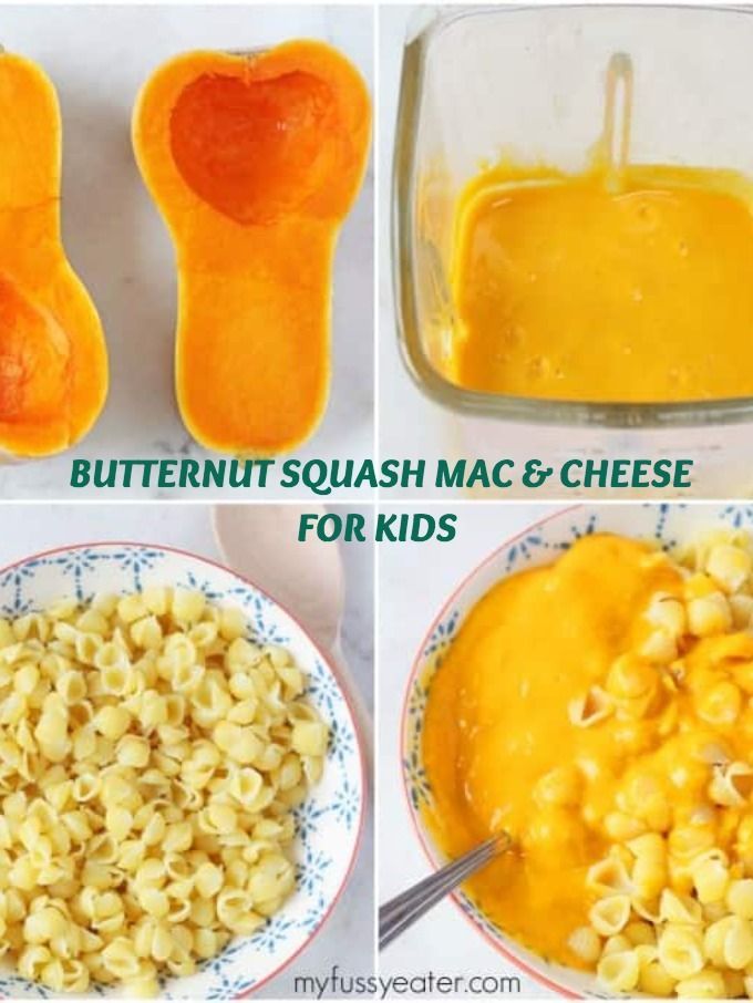 Butternut Squash Mac & Cheese For Kids -   14 healthy recipes For Picky Eaters milk ideas
