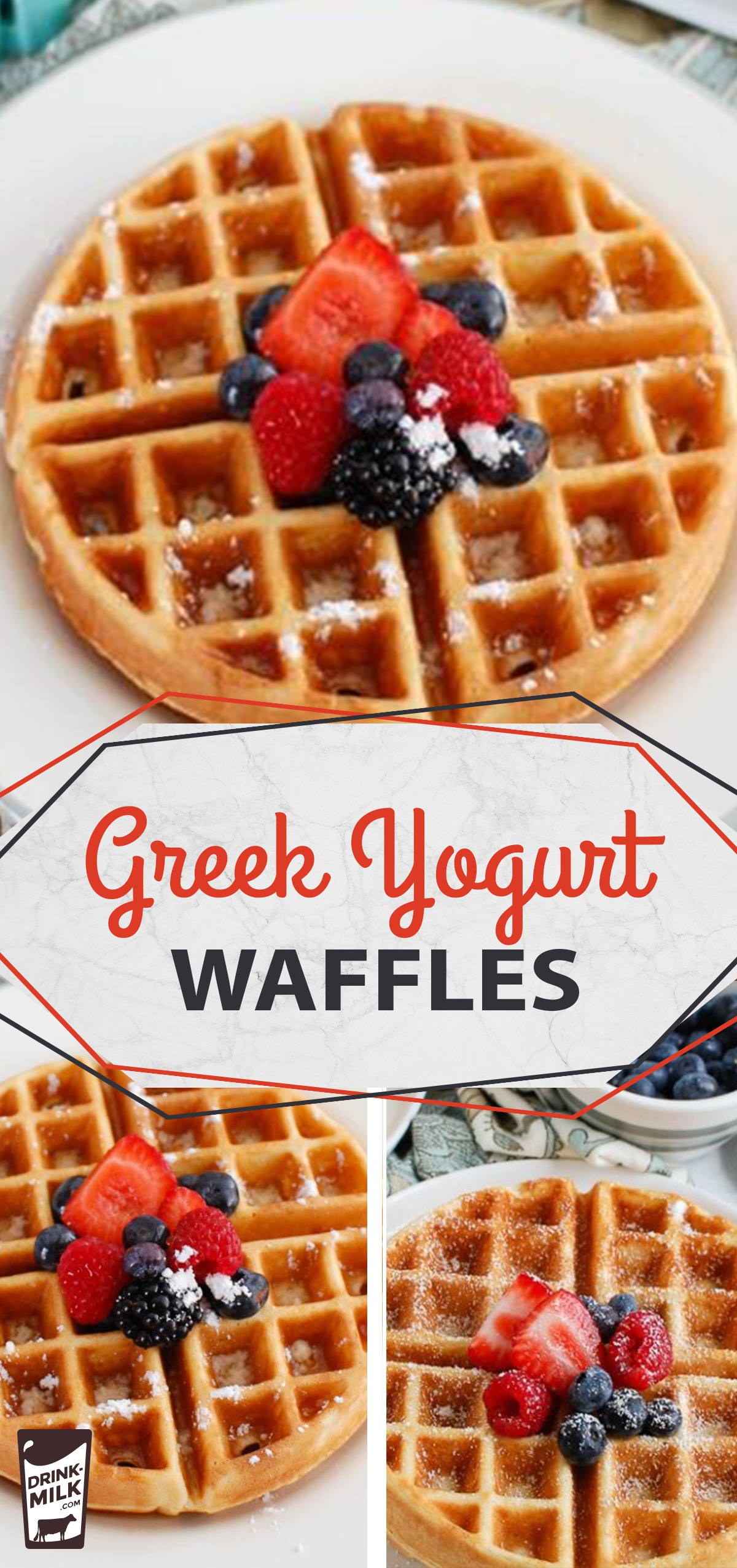 Greek Yogurt Waffles -   14 healthy recipes Protein greek yogurt ideas