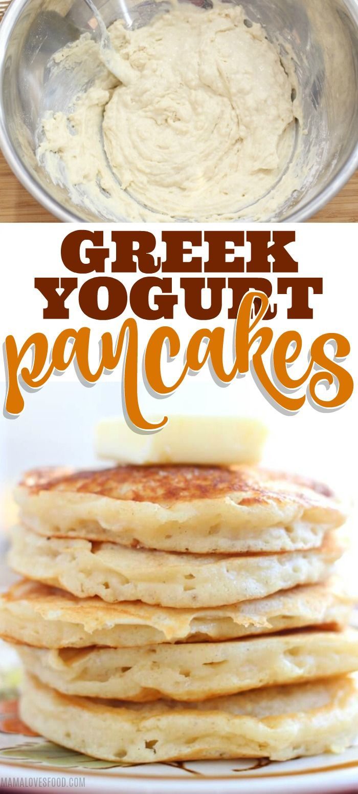 THE BEST GREEK YOGURT PANCAKES! -   14 healthy recipes Protein greek yogurt ideas