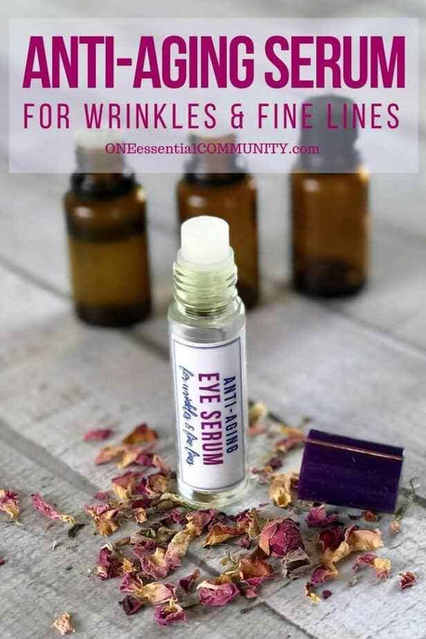 Anti-Aging Serum for Wrinkles {made with essential oils} -   14 skin care Homemade anti aging ideas