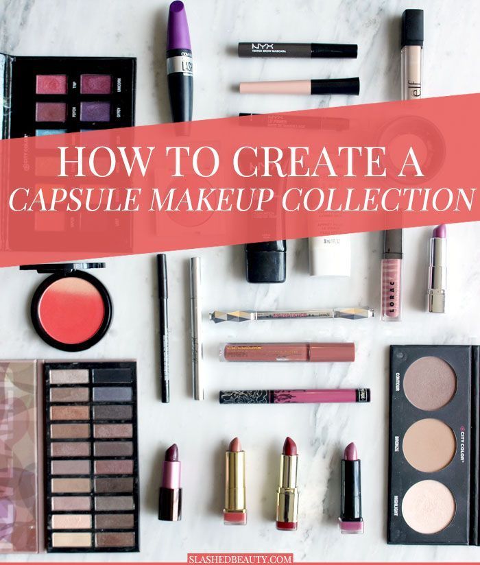 How to Create a Capsule Makeup Collection in 3 Steps | Slashed Beauty -   15 capsule makeup Collection ideas
