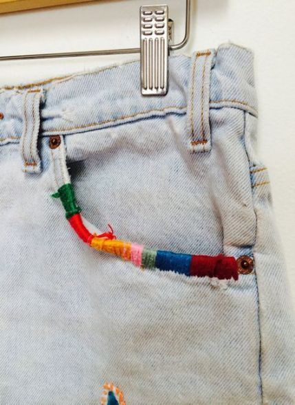 New Embroidery Diy Jeans Ideas -   15 DIY Clothes Projects stitches ideas