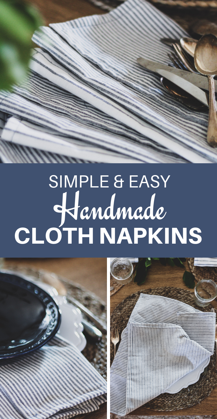 How to Sew a Napkin - DIY Cloth Napkins Tutorial - -   15 DIY Clothes Projects stitches ideas