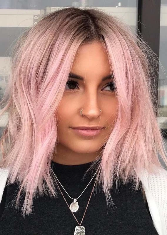 Lace Frontal Wigs Pink Best Pink Hair For Women -   15 hair Pink products ideas