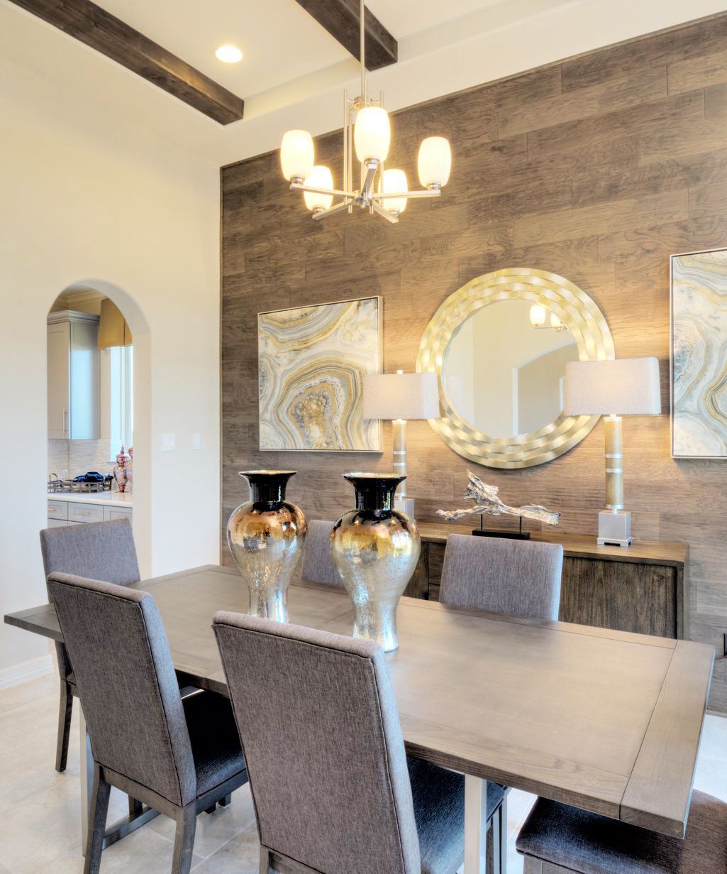 Wood Accent Wall In Dining Room -   15 room decor Dining accent walls ideas