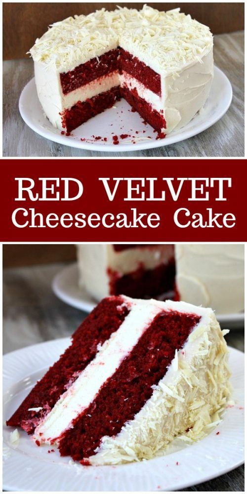 Red Velvet Cheesecake Cake -   16 cake Red Velvet cheesecake ideas