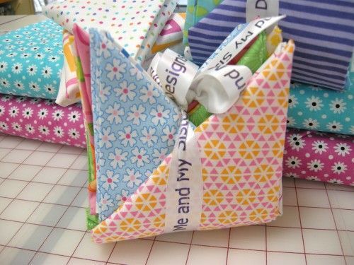 3 Ways to Fold Fat Quarters for Storage and Giving - Quilting Digest -   16 fabric crafts DIY fat quarters ideas