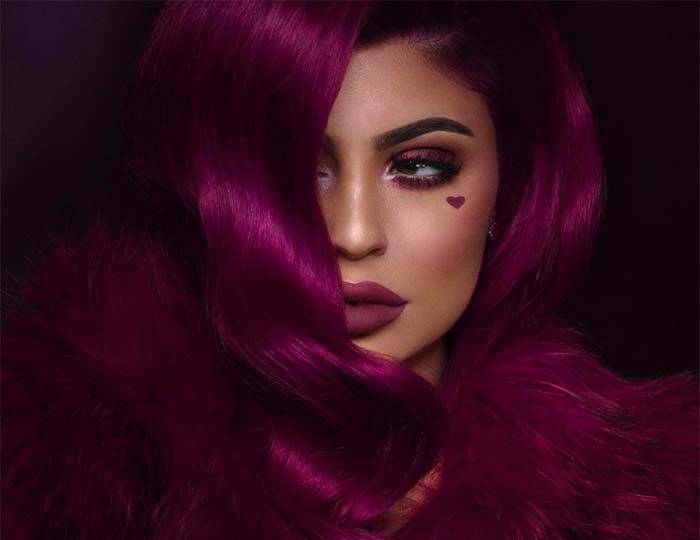 Kylie Jenner's Kylie Cosmetics Launches Valentine's Day Makeup Collection -   16 makeup Kylie Jenner photo shoot ideas