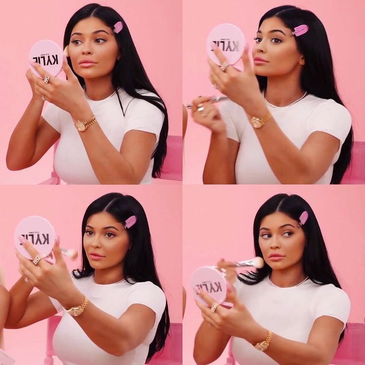 Kylie Jenner Looks Like Money in Kylie Cosmetics Birthday Collection -   16 makeup Kylie Jenner photo shoot ideas