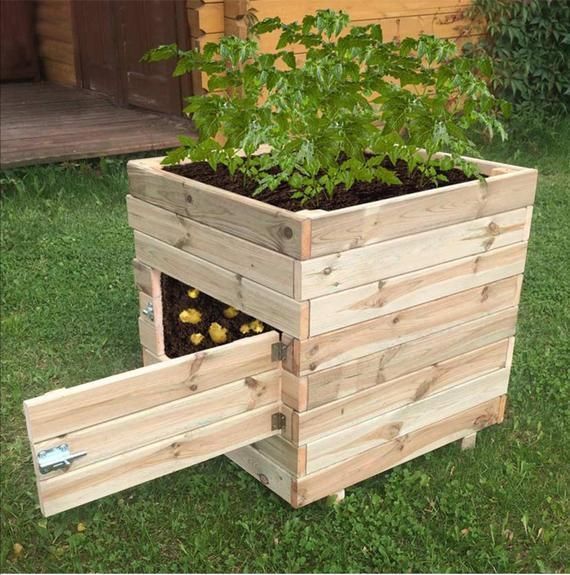 Potato Planter Box Plan/planter box plan/pdf plan/garden Box plan/veggy planter plan/woodcrafting/Wood planter plan/ wood pdf/wood pdf plan -   16 plants for planters ideas