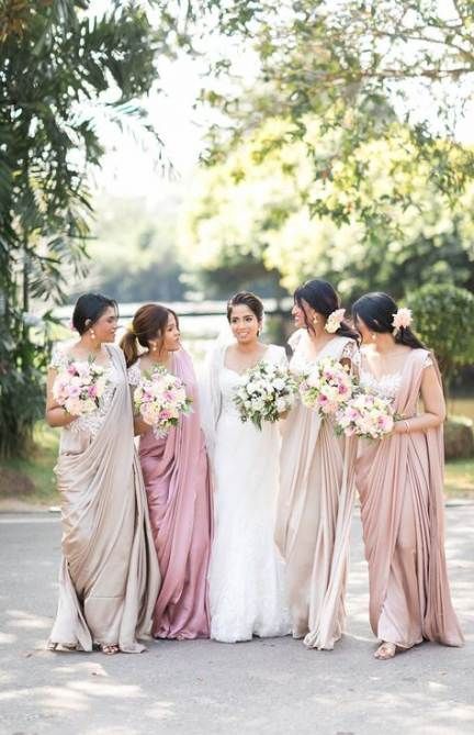 24+ Ideas Wedding Indian Dress Bridesmaid Saree -   17 braids dress Bridesmaid ideas
