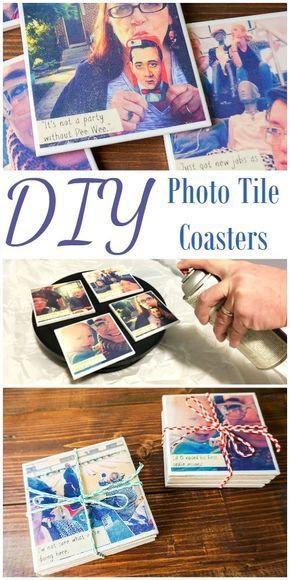 DIY Tile Coasters -   17 diy projects For Couples pictures ideas