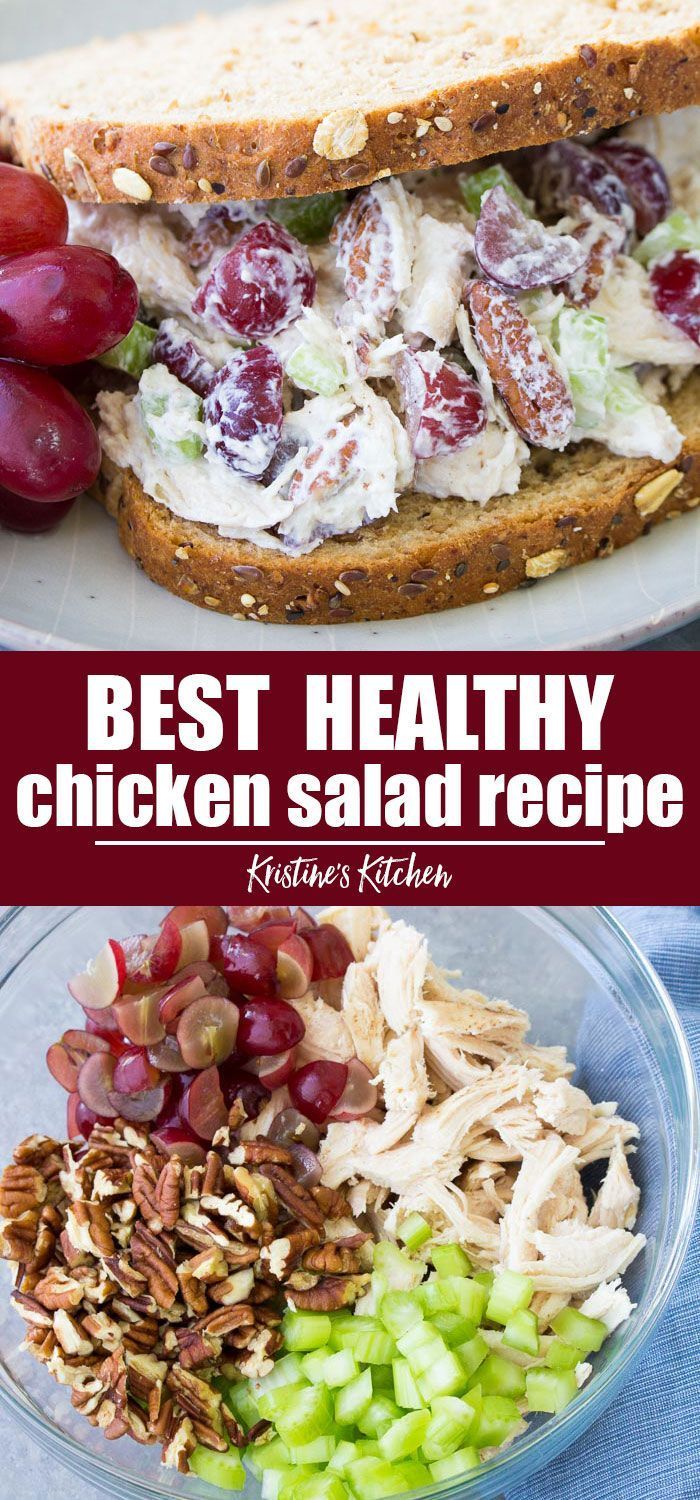 Easy Chicken Salad Recipe -   17 healthy recipes Wraps tuna salad ideas