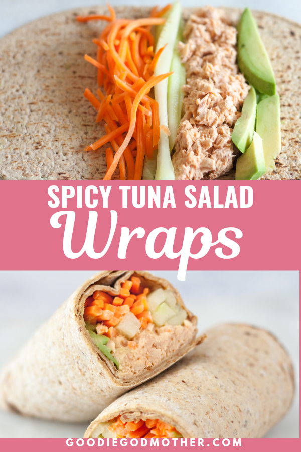 Spicy Tuna Wraps -   17 healthy recipes Wraps tuna salad ideas
