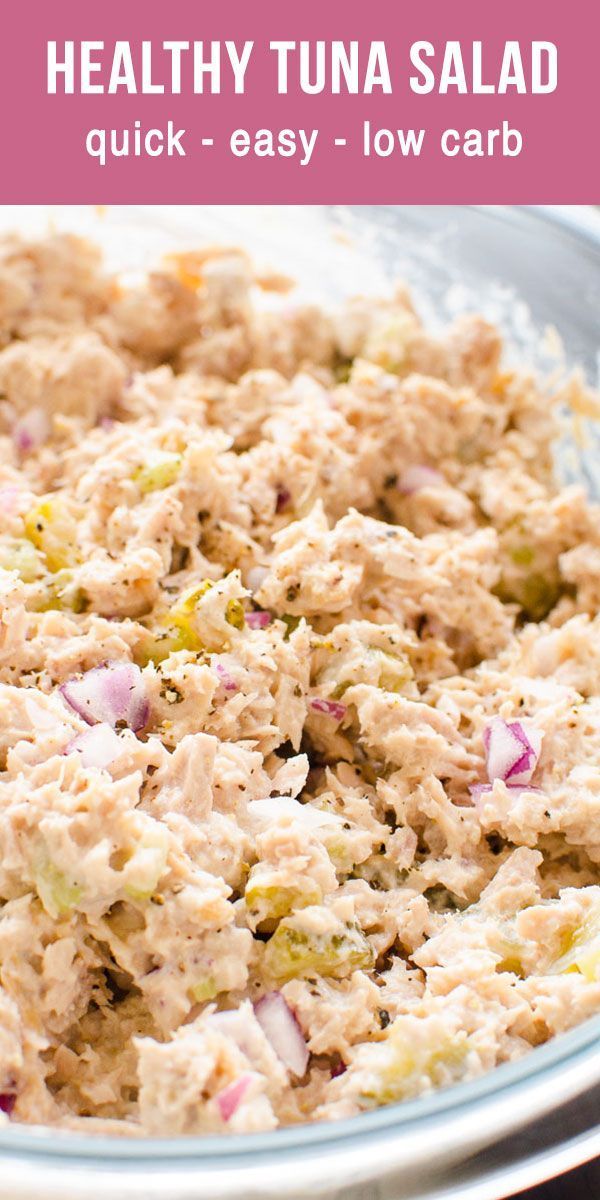 Healthy Tuna Salad (That Tastes Good) - iFOODreal - Healthy Family Recipes -   17 healthy recipes Wraps tuna salad ideas