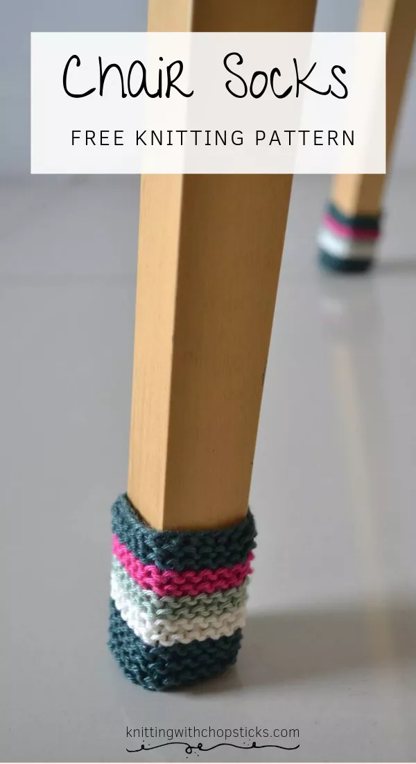 DIY Chair Socks Knitting Pattern | Knitting with Chopsticks -   17 knitting and crochet Now link ideas