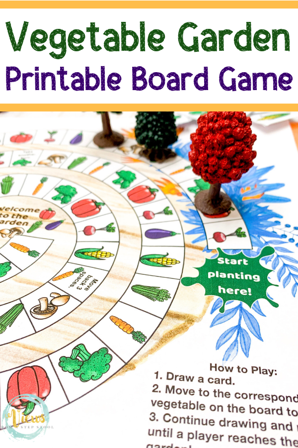 Garden Board Game Free Printable -   17 planting Teaching free printable ideas