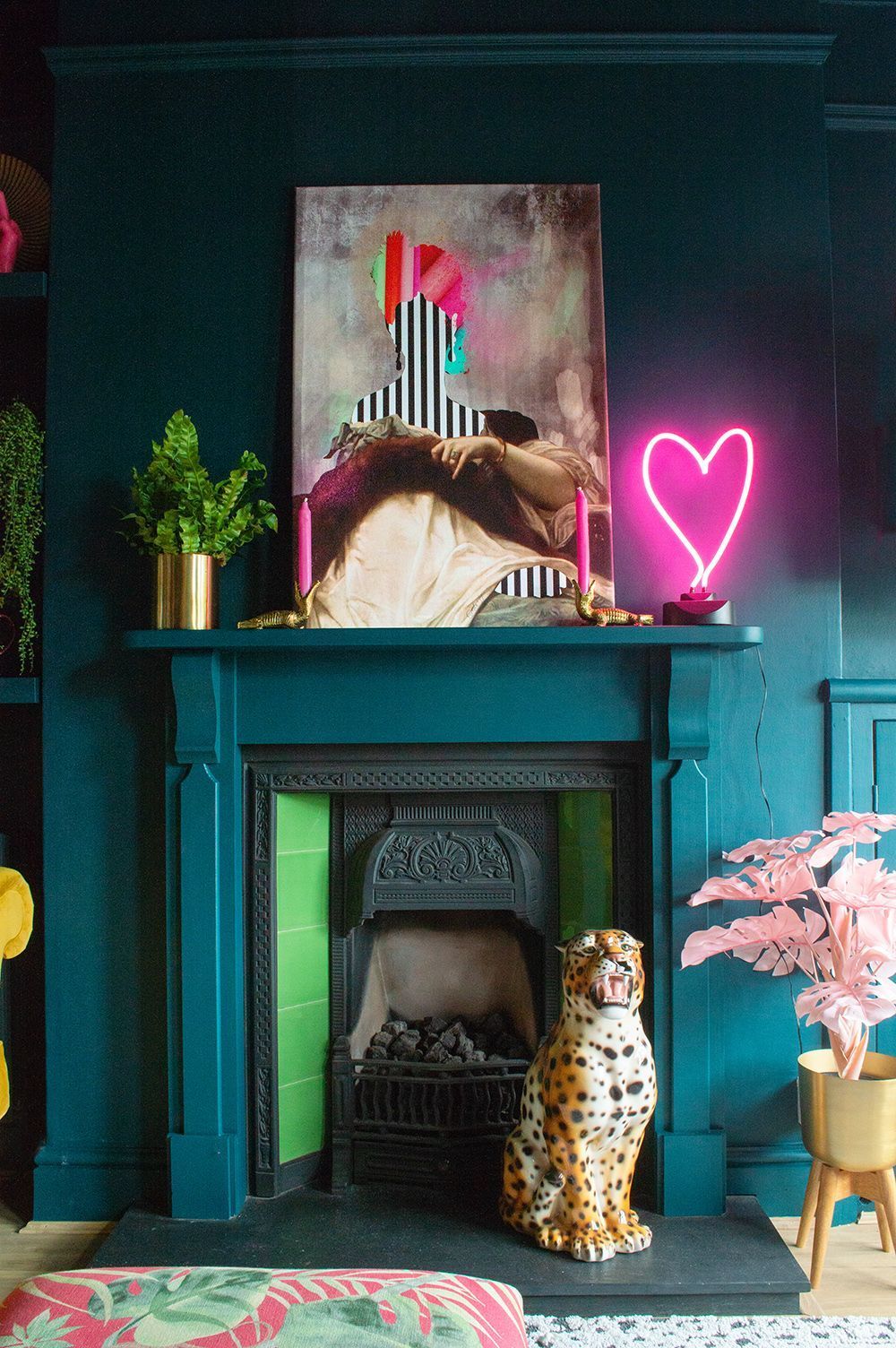 Before & After: Amelia's Victorian Terrace Colourful & Maximalist Living Room | Audenza -   17 room decor Art shape ideas