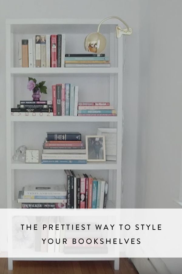 The Prettiest Way to Style Your Bookshelves -   17 room decor Lights floating shelves ideas