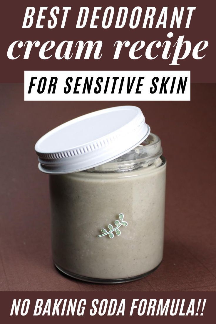 Cream Deodorant Recipe with Lavender and Bentonite Clay -   17 skin care Homemade how to make ideas