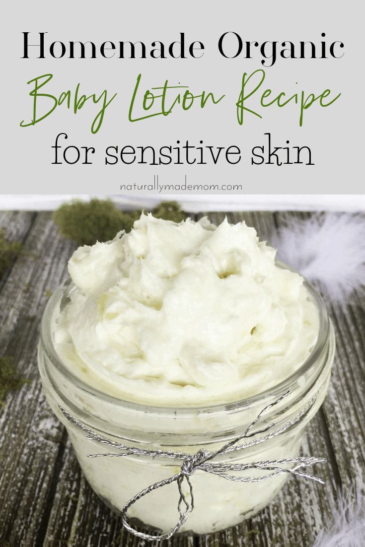 Buttery-soft DIY baby lotion -   17 skin care Homemade how to make ideas