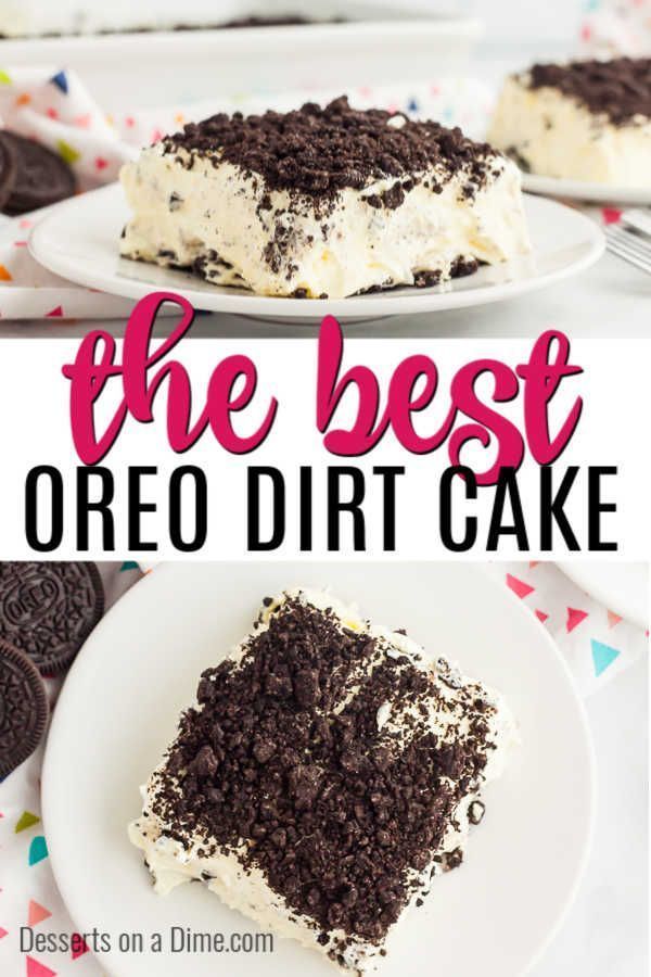 Oreo Dirt Cake Recipe - easy and delicious dirt cake recipe -   18 cake Oreo families ideas