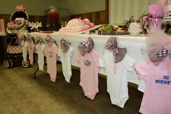 Baby Shower On A Budget -   18 DIY Clothes Decoration baby shower ideas