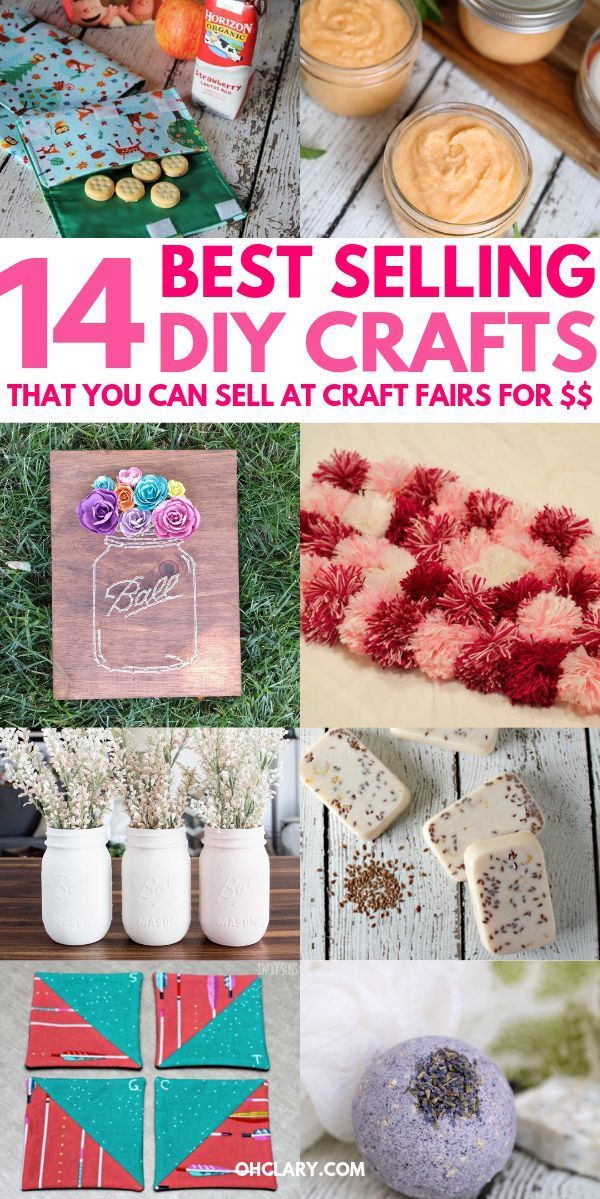 Easy Crafts That Make Money - 14 Simple Crafts To Make And Sell For Extra Money -   18 diy projects Crafts ideas