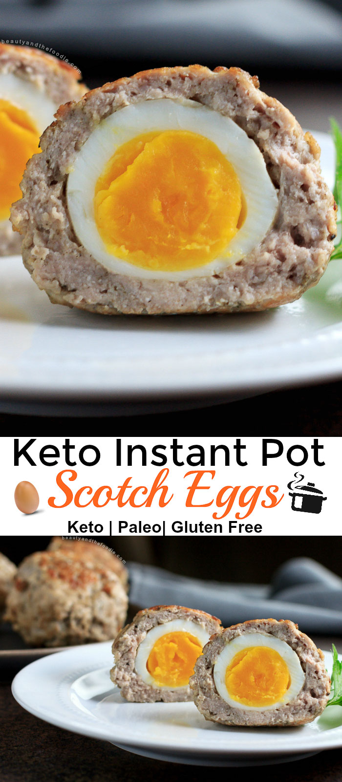Instant Pot Keto Scotch Eggs -   18 healthy recipes Breakfast keto ideas