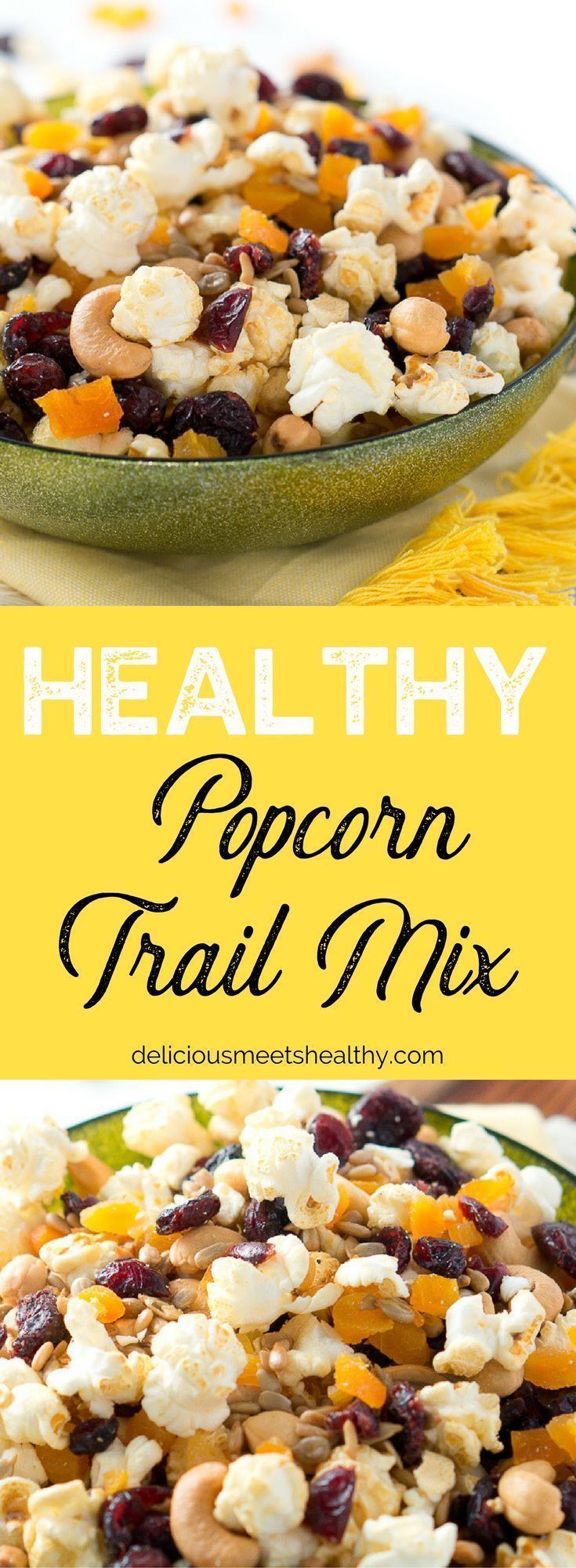 Healthy Popcorn Trail Mix -   18 healthy recipes Snacks salty ideas