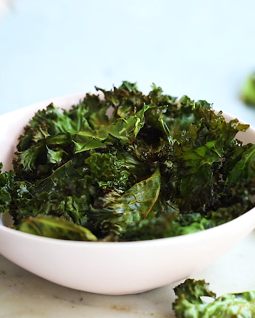 EASY BAKED KALE CHIPS -   18 healthy recipes Snacks salty ideas