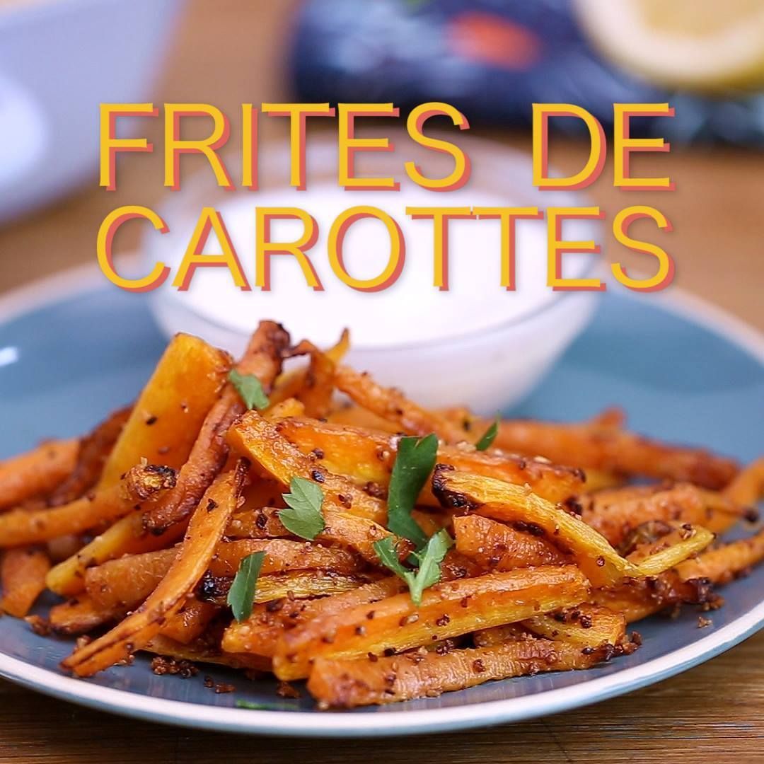 Frites de carottes -   18 healthy recipes Snacks salty ideas