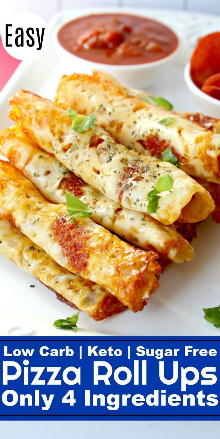 Keto Pizza Roll Ups -   18 healthy recipes Snacks salty ideas