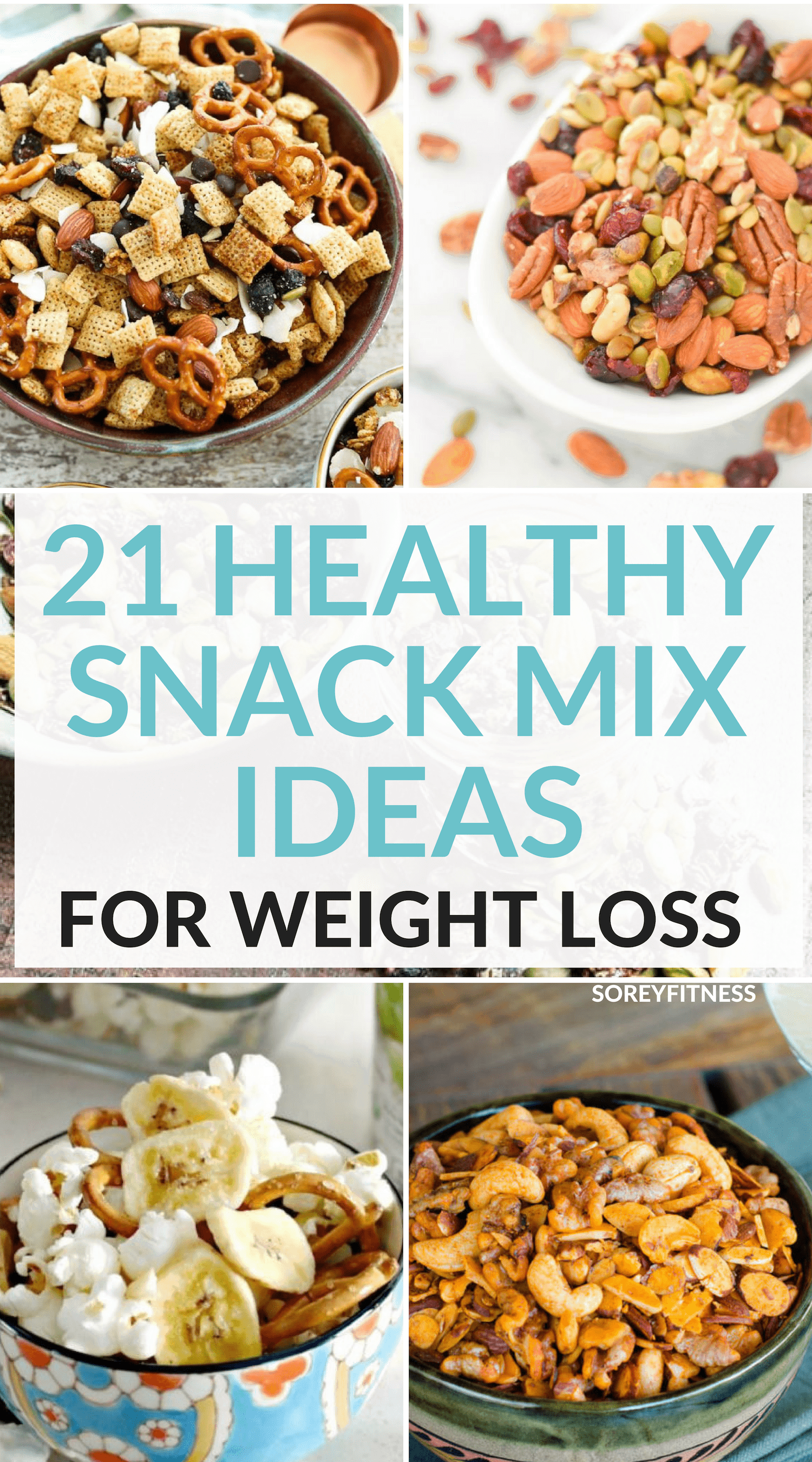21 Healthy Snack Mix Recipes For Weight Loss (Your Family Will Love!) -   18 healthy recipes Snacks salty ideas