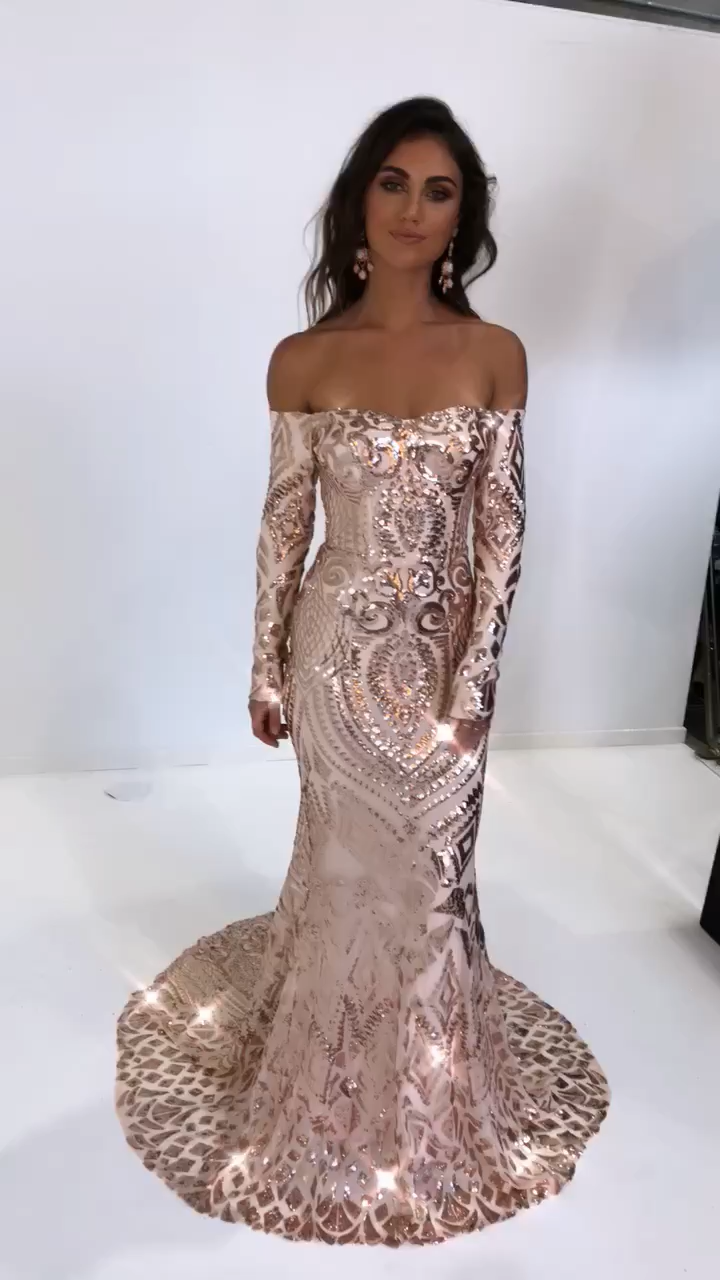 Isidora - Rose Gold -   19 black wedding Gown ideas
