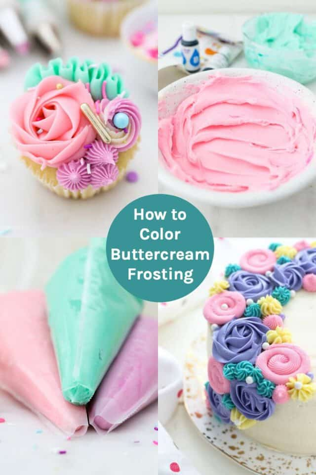 How to Color Buttercream Frosting -   19 cake Beautiful buttercream icing ideas