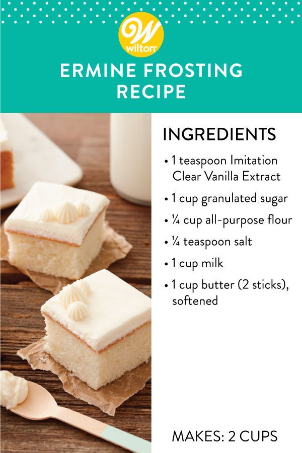 Ermine Frosting Recipe -   19 cake Beautiful buttercream icing ideas