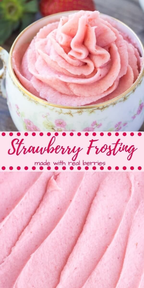 Strawberry Buttercream Frosting -   19 cake Beautiful buttercream icing ideas