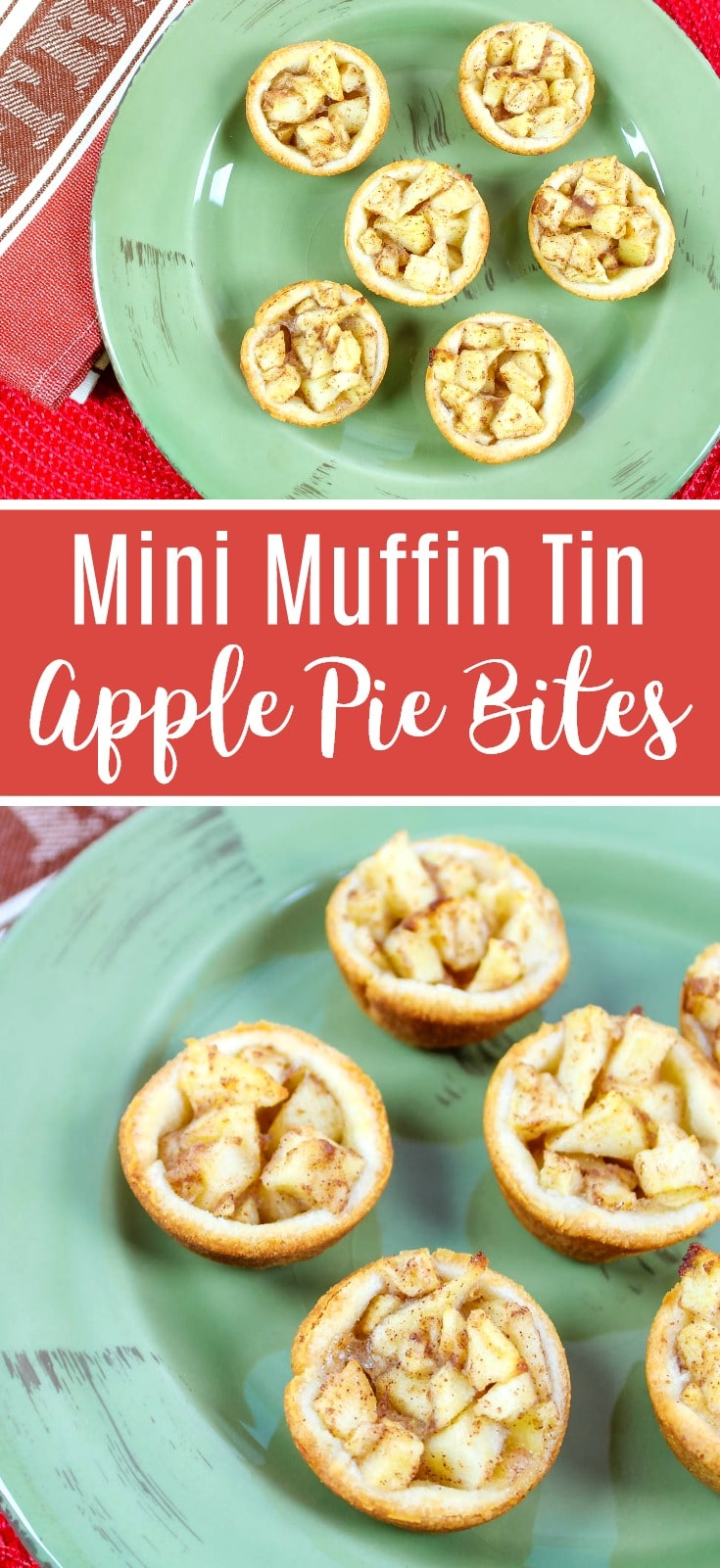 Mini Muffin Tin Apple Pie Bites Recipe -   21 desserts Bite Size muffin tins ideas