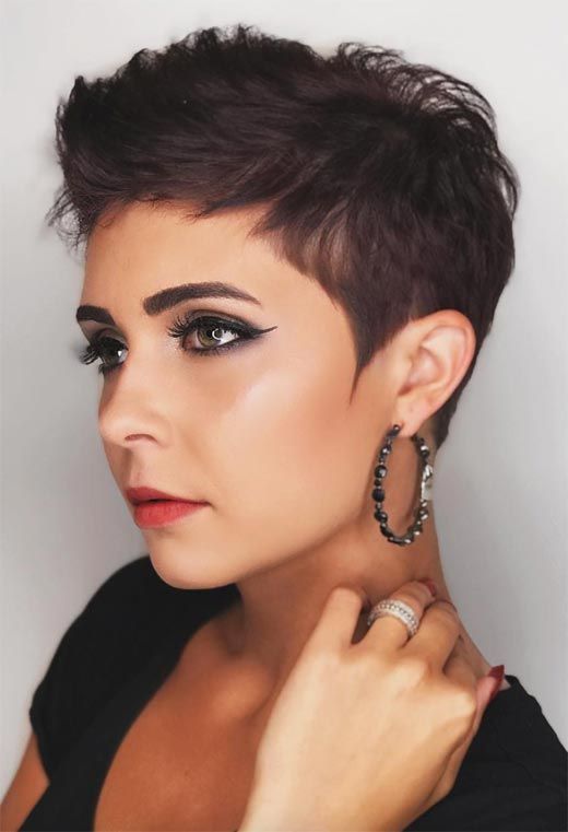 61 Extra-Cool Pixie Haircuts for Women to Try -   6 hairstyles Black pixie haircuts ideas