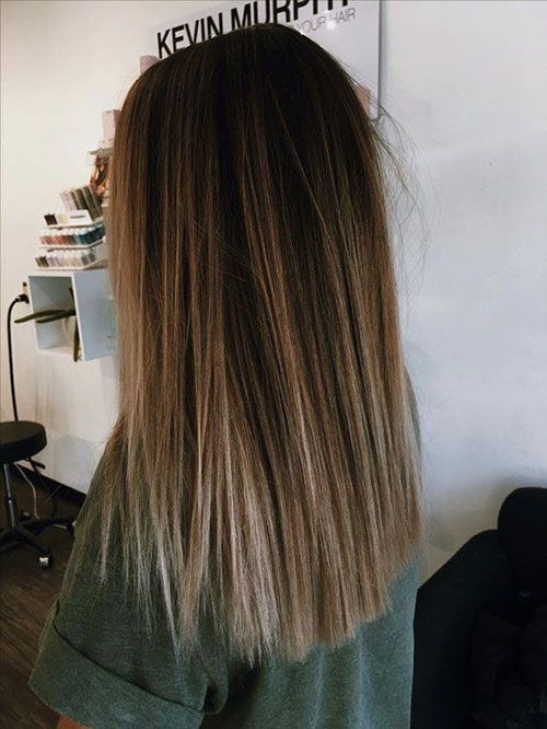 15+ Long Straight Hairstyles for Women -   7 hair Dark straight ideas