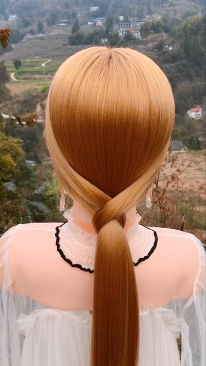 Elegant Hairstyle -   7 hair Prom liso ideas