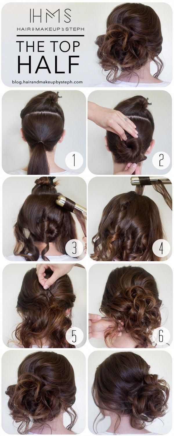 The Half Top Hairstyle Tutorial -   7 prom hairstyles DIY ideas