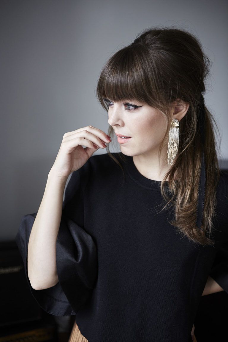 How to Wear Statement Earrings Durring The Holidays | Margo & Me -   8 formal hairstyles With Bangs ideas