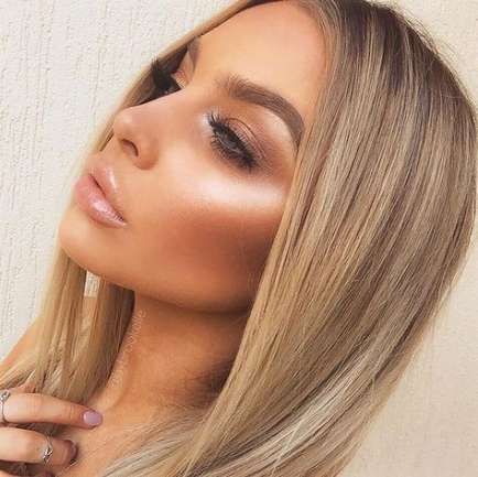 Makeup Glowy Blonde 50 Trendy Ideas -   9 glowy makeup Prom ideas