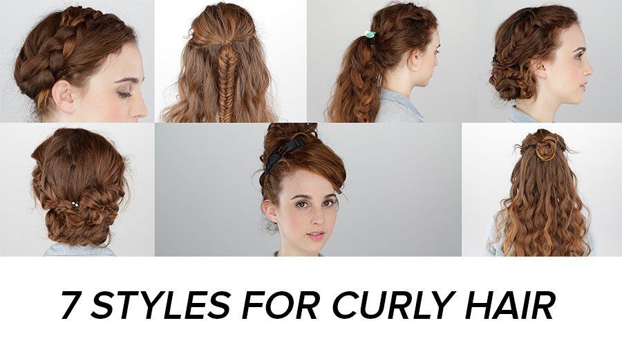 7 Days Of Easy Curly Hairstyles -   9 hair Curly overnight ideas