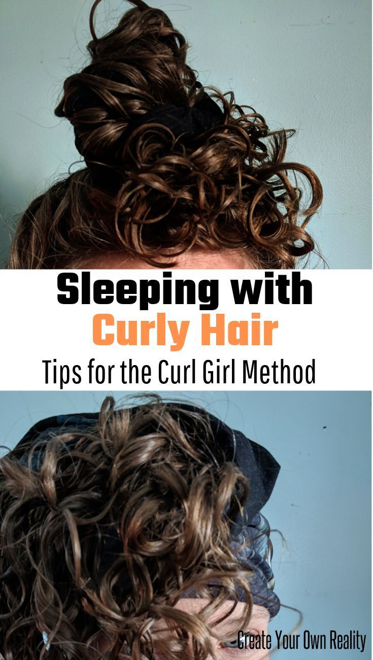 How to Sleep with Curly Hair | The Curly Girl Method - Create Your Own Reality -   9 hair Curly overnight ideas