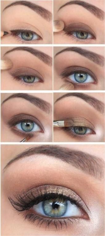 54+ ideas eye makeup natural tutorial eyebrows -   9 makeup Paso A Paso rubias ideas