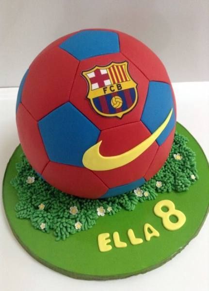 9 soccer cake For Boys ideas