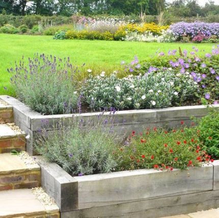 19+ Ideas Backyard Design Slope Tiered Garden For 2019 -   10 garden design Slope projects ideas